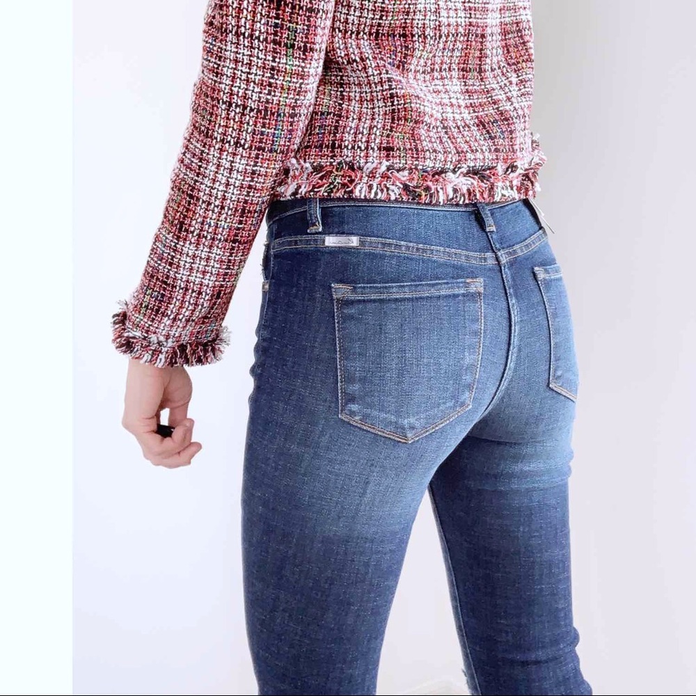 KanCan High Rise Skinny One Fold Jeans - Picture 6 of 7